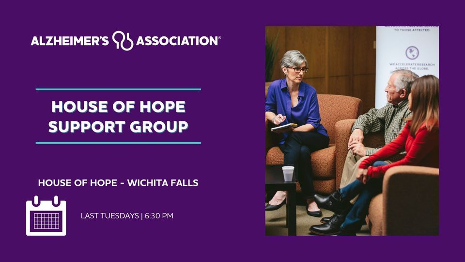 House of Hope Support Group, House of Hope, Wichita Falls, December 26