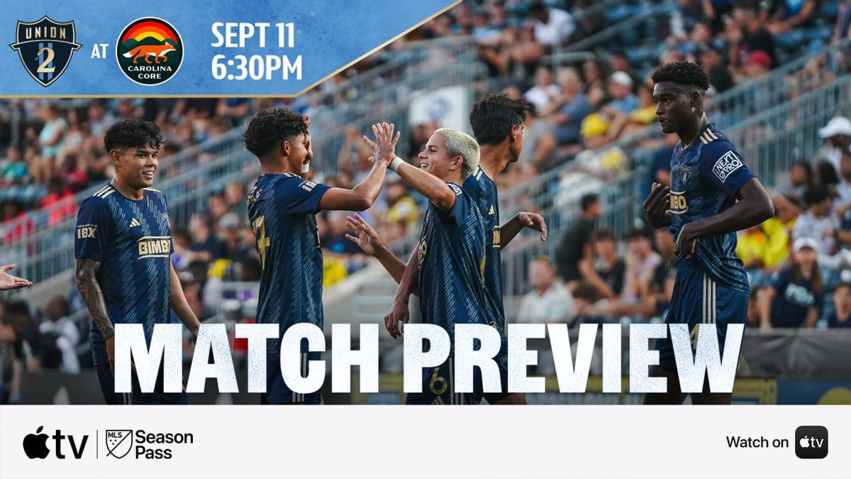 Philadelphia Union II at Carolina Core FC, 30 July | Event in High Point | AllEvents