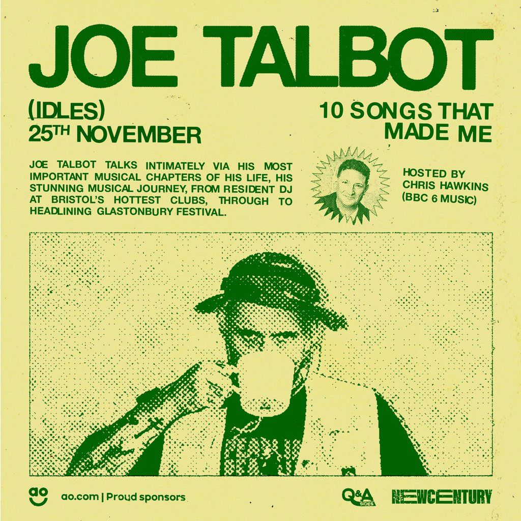 Joe Talbot - 10 Songs That Made Me | Event in Manchester | AllEvents