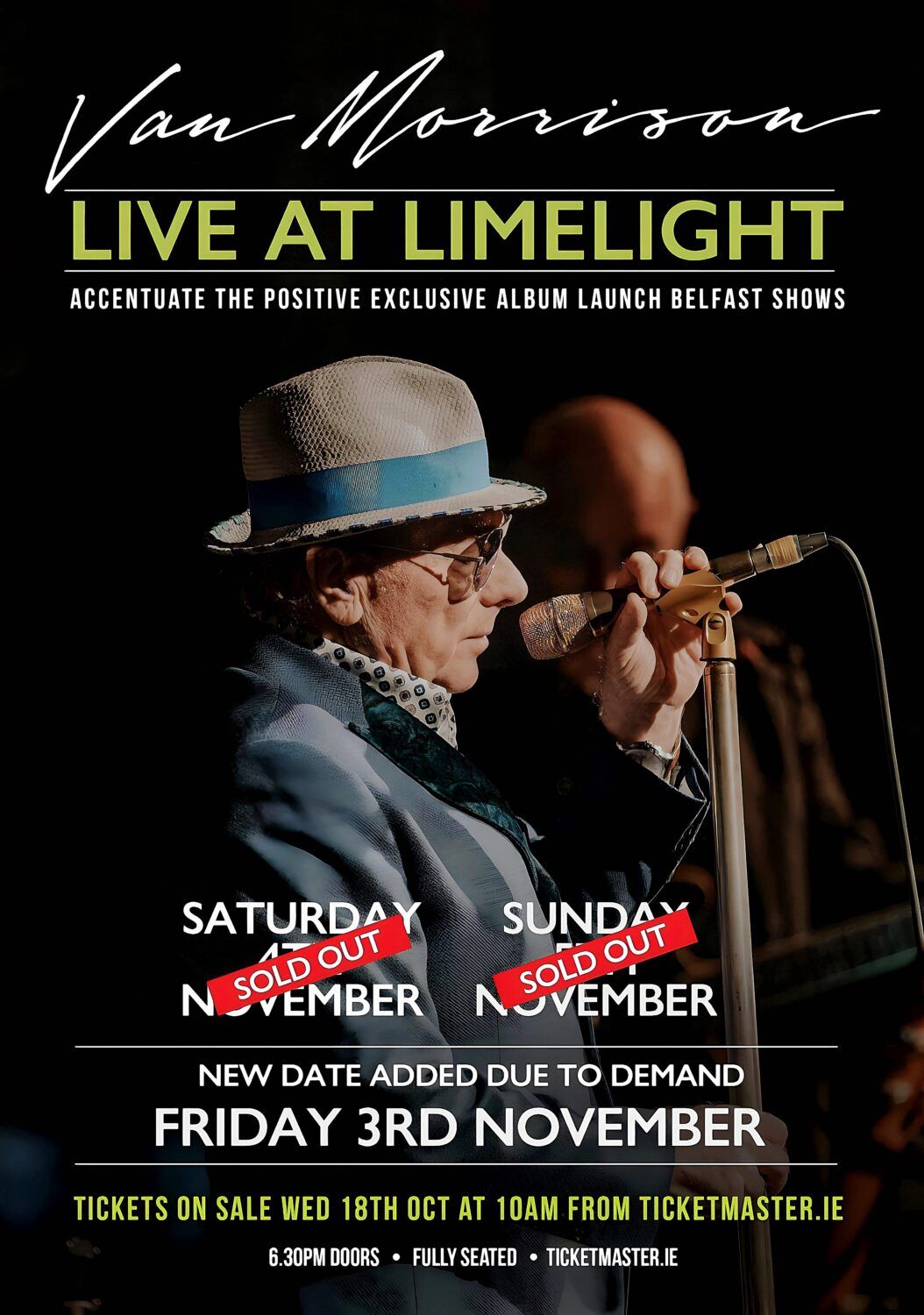 Van Morrison Belfast Tickets, 14 September | Event in Belfast | AllEvents