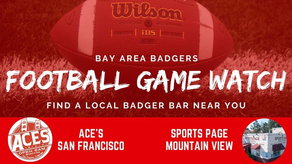 Bay Area Wisconsin Football Game Watch South Bay, Sports Page Bar