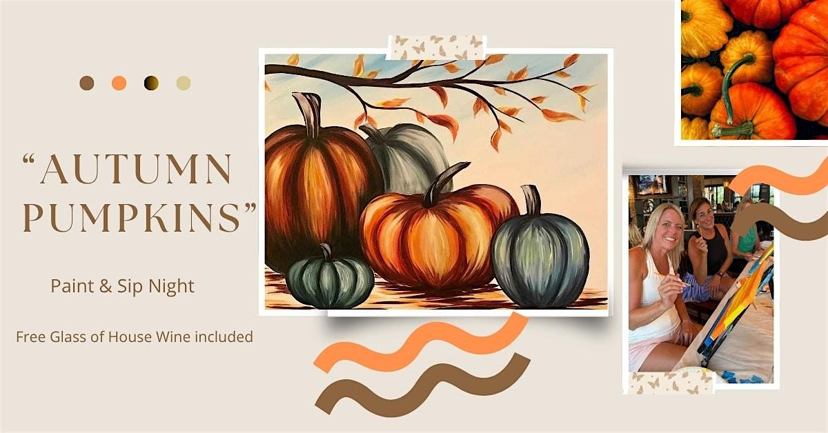 Autumn Pumpkins / Paint & Sip | Event in Columbus | AllEvents