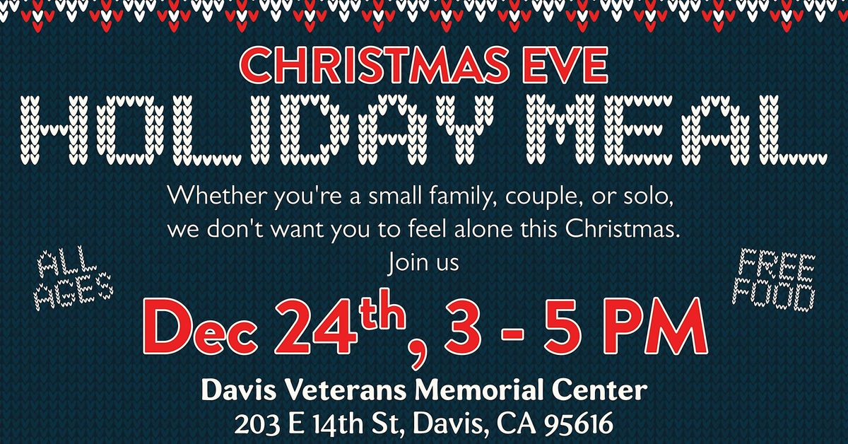40th Annual Holiday Meal, 24 December | Event in Davis | AllEvents