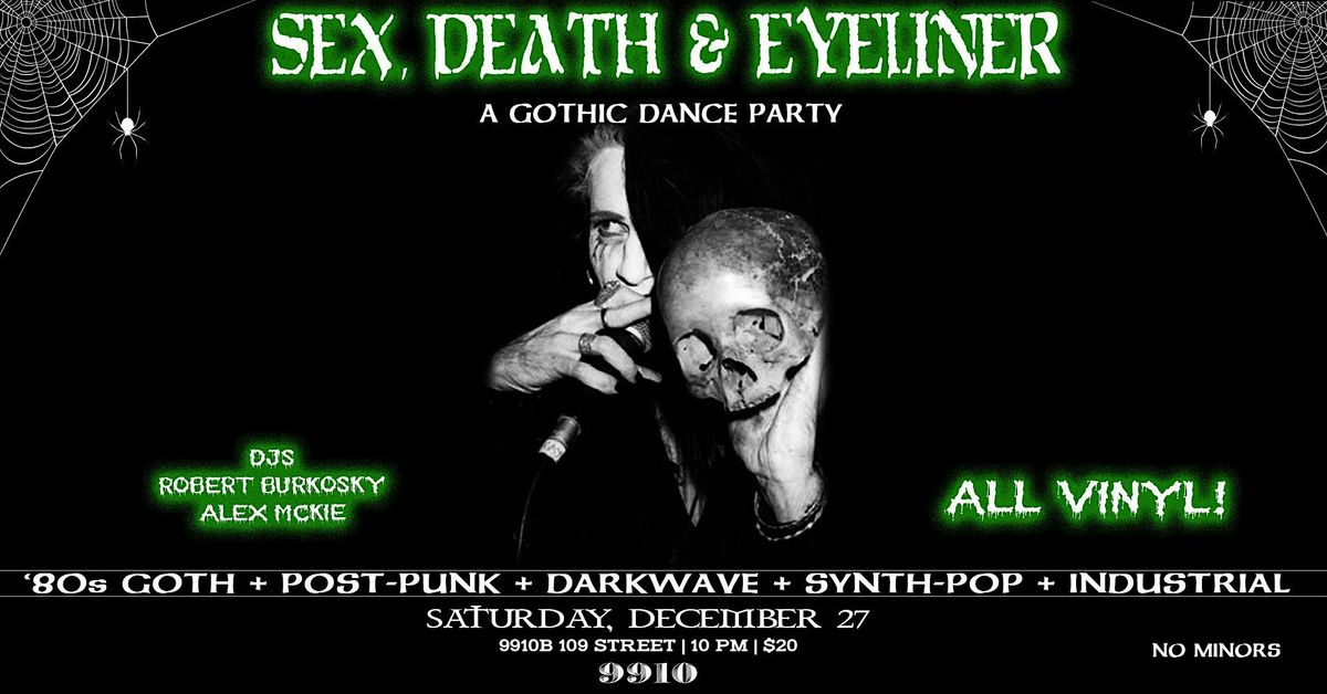Sex, Death & Eyeliner: Nightmare after Xmas, 27 December | Event in Edmonton | AllEvents