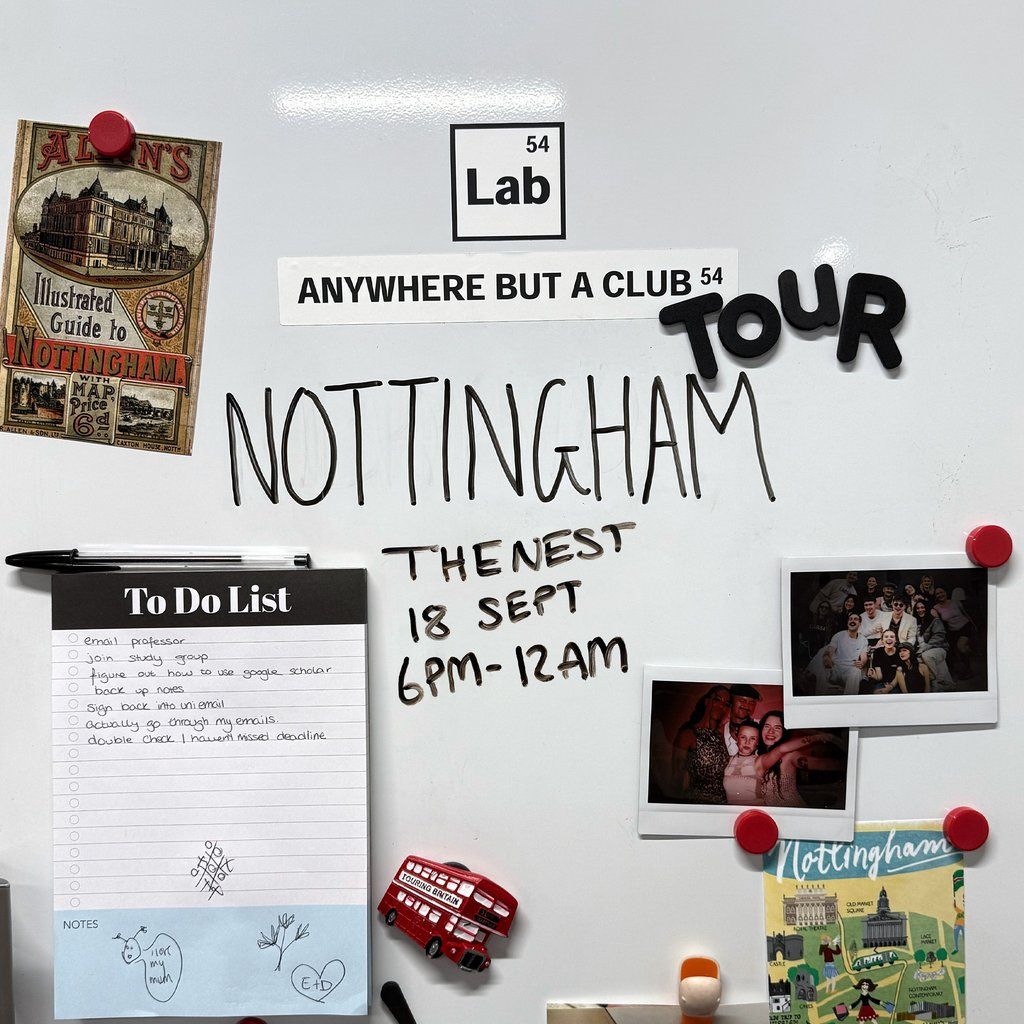Lab54: Anywhere But A Club - Nottingham, The Nest, Nottingham, 18 ...