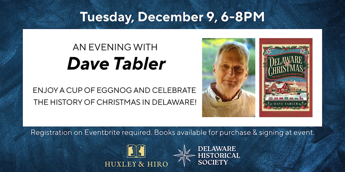 A Christmas Evening with Dave Tabler at Huxley & Hiro, 9 December | Event in Wilmington | AllEvents