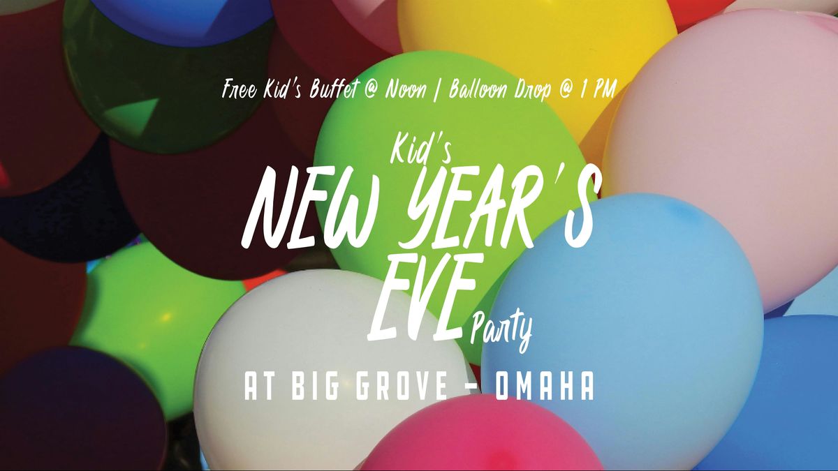 New Years at Big Grove - Omaha: Family Friendly Party, 31 December | Event in Omaha | AllEvents