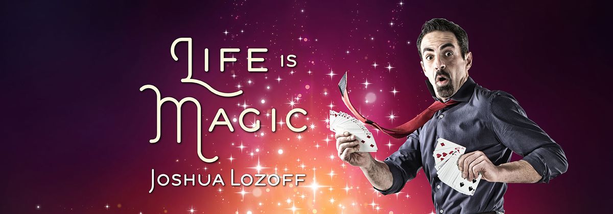 Joshua Lozoff at Diana Wortham Theatre at Wortham Center for the Performing Arts, 20 February | Event in Asheville