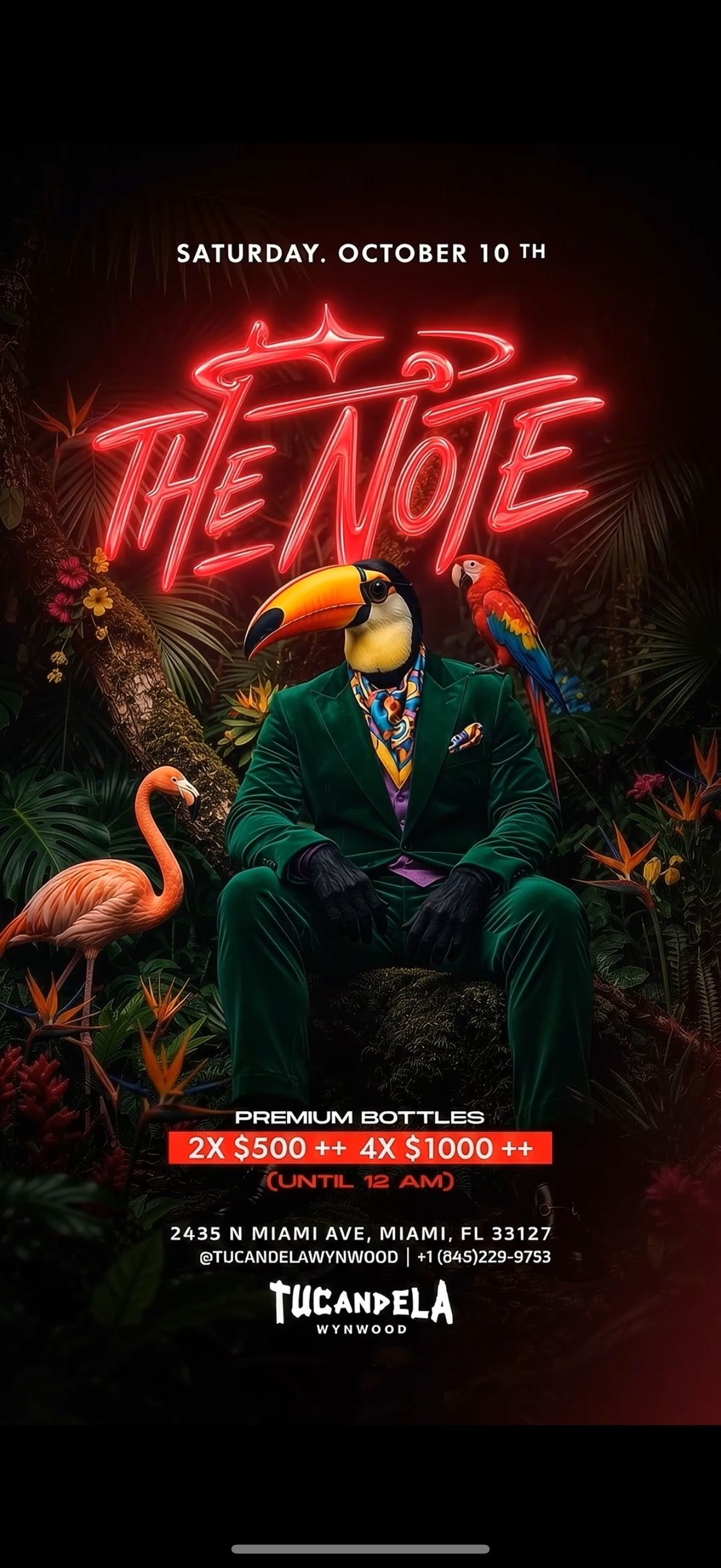 The Note, Tu Candela Wynwood, Miami, 10 October to 11 October | AllEvents