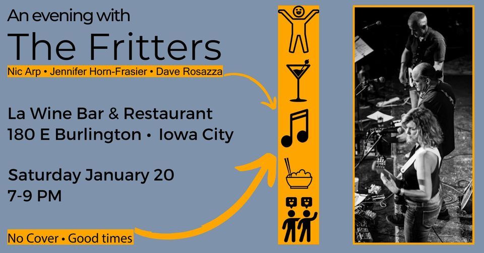 The Fritters at La Wine, La Wine Bar & Restaurant, Iowa City, January