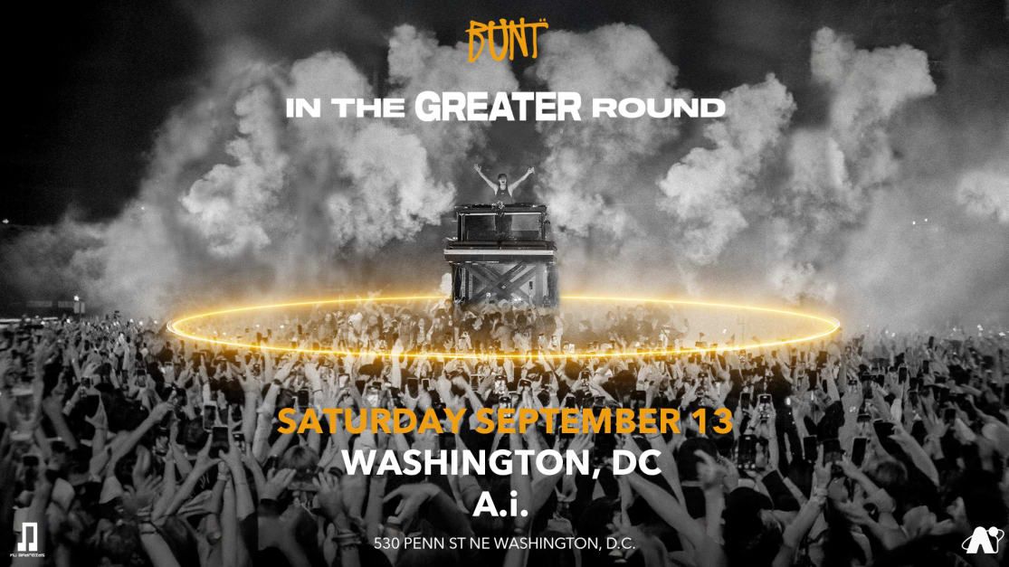Nü Androids Presents: Bunt.  In The Greater Round in Washington, 13 September | Event in Washington | AllEvents