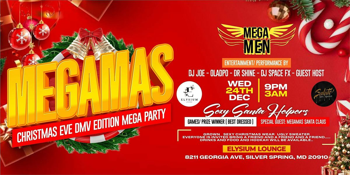 MEGAMAS, 24 December | Event in Silver Spring | AllEvents
