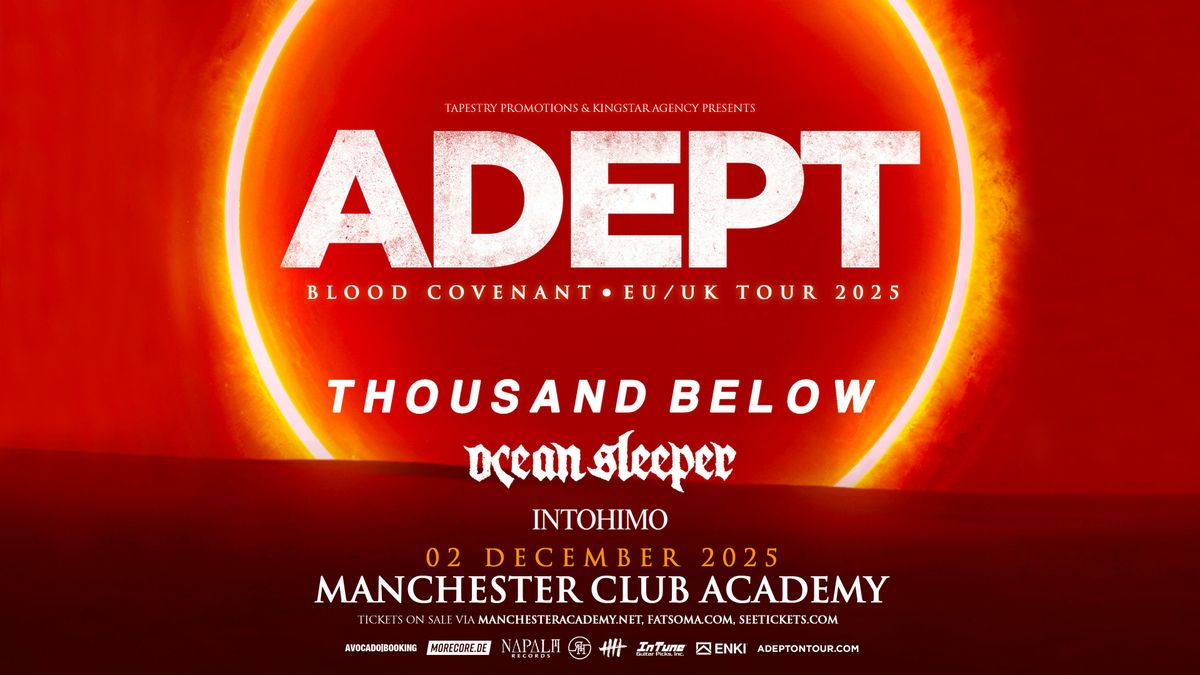 Adept, 2 December | Event in Manchester | AllEvents