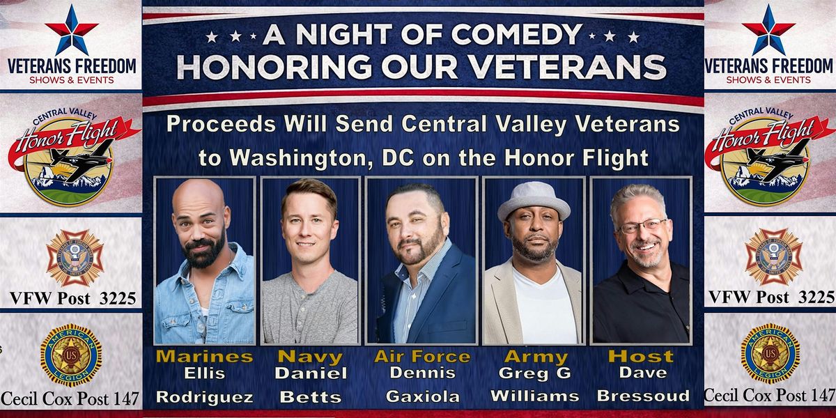 A Night of Comedy Honoring our Veterans