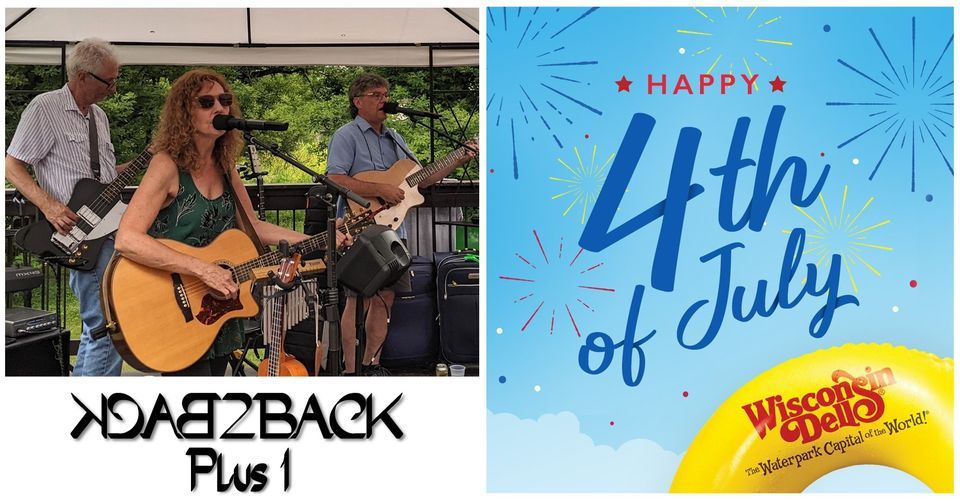 Back2Back Trio at Wisconsin Dells Downtown 4th of July Celebration, 300