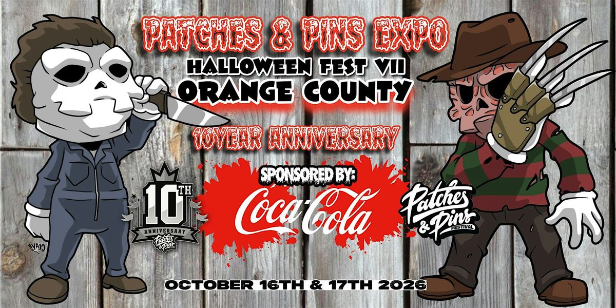 Patches & Pins Expo Halloween Food Festival Orange County, 4th Street ...
