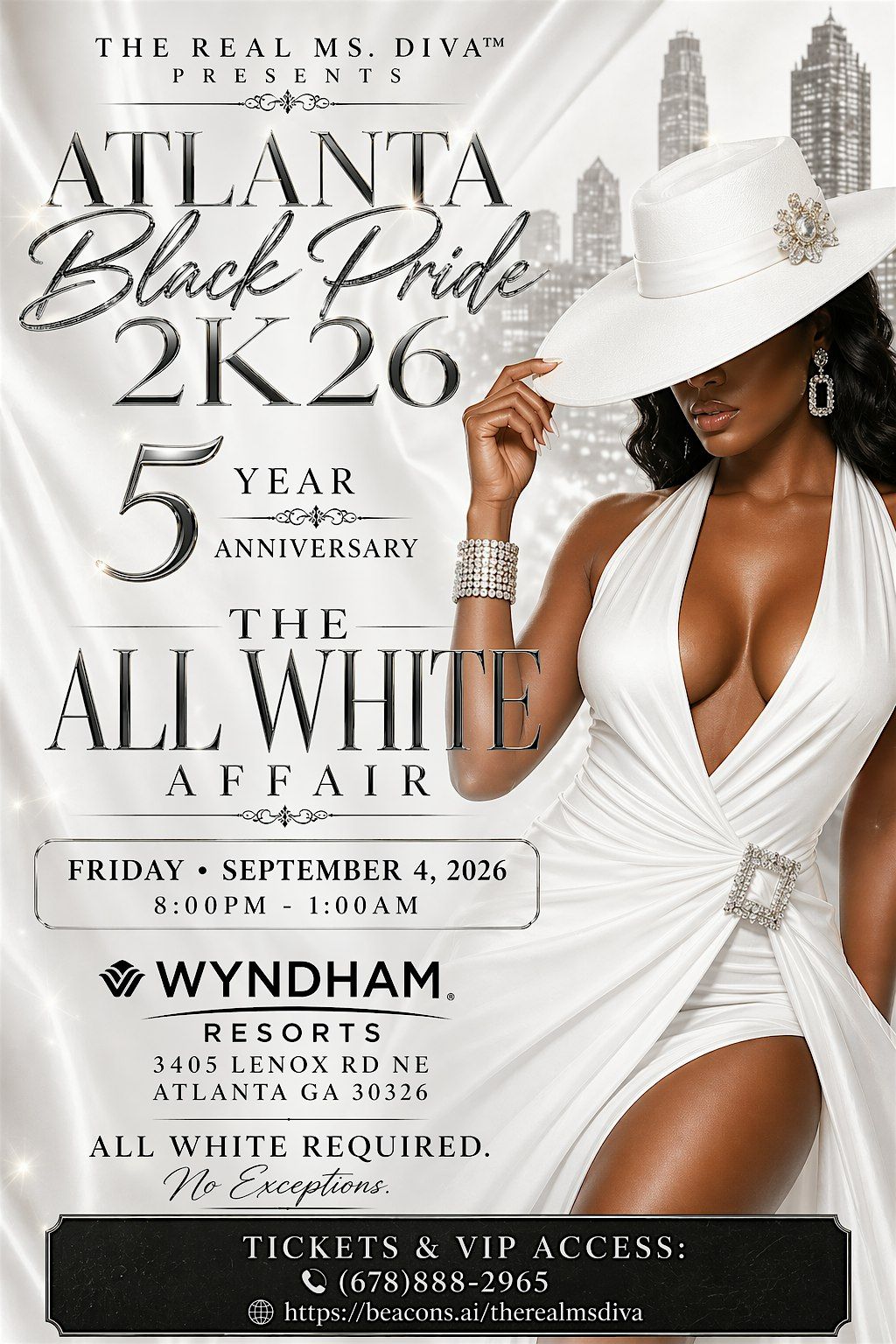 Atlanta Black Pride 2K26 The All White Affair