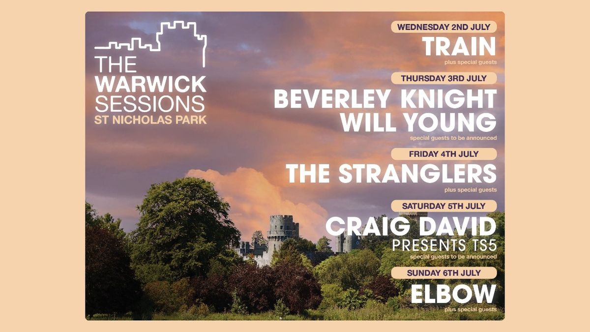 Elbow: Warwick Sessions at St Nicholas Park, 6 July | Event in Warwick | AllEvents