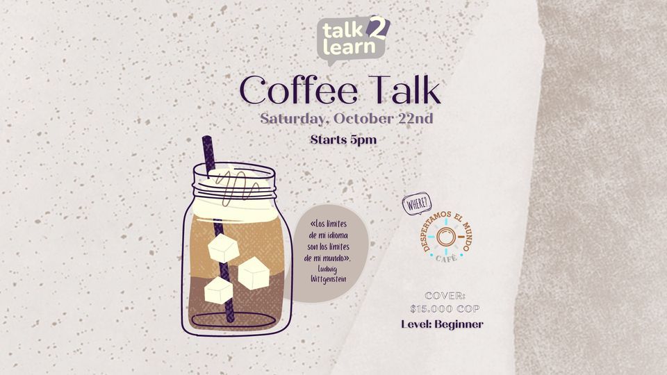 Presentación personal y vocabulario. ??(MeetUp), Sunroof coffee, Villavicencio, October 22 2022