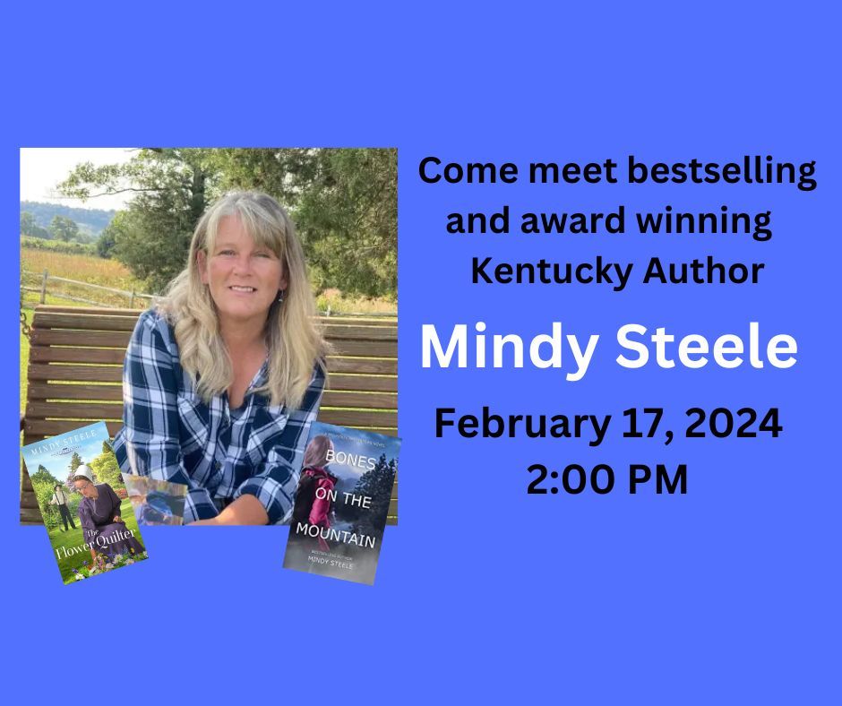 Author Meet & Greet, Estill County Public Library, Irvine, February 17