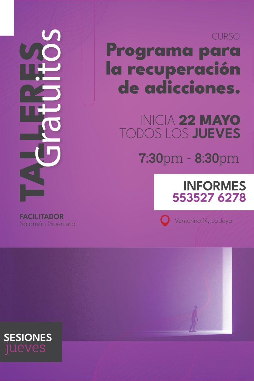 Programa de Recuperación de Adicciones, 21 August | Event in Tlalnepantla | AllEvents