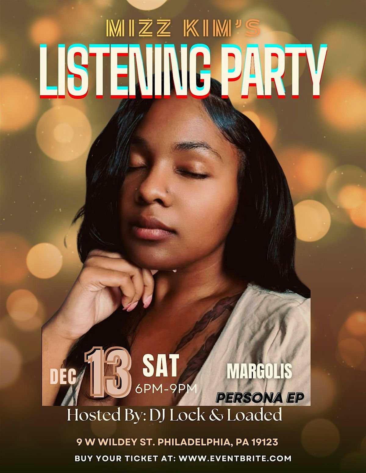 Mizz Kim’s Listening Party, 13 December | Event in Philadelphia | AllEvents