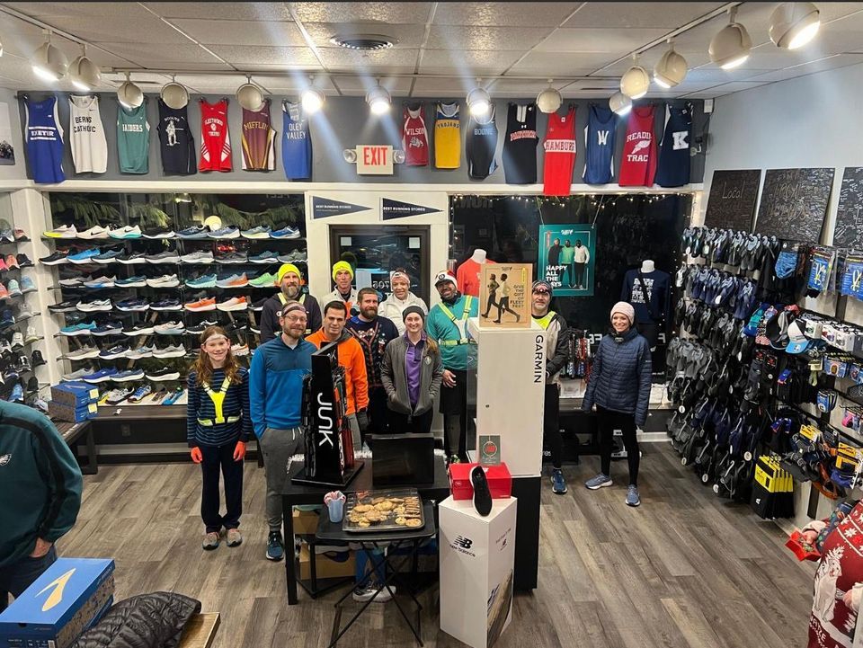 Thursday Night Run, Fleet Feet West Reading, December 28 2023