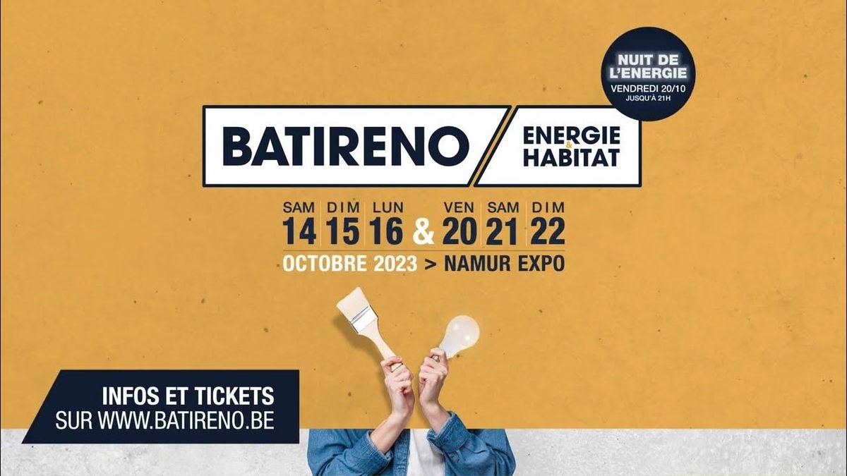 BATIRENO / ENERGIE & HABITAT NAMUR 2025, 11 October | Event in Namur | AllEvents