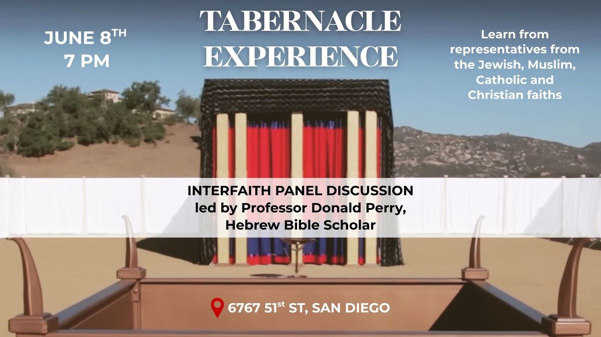 Tabernacle Interfaith Panel Discussion, 8 June | Event in San Diego | AllEvents