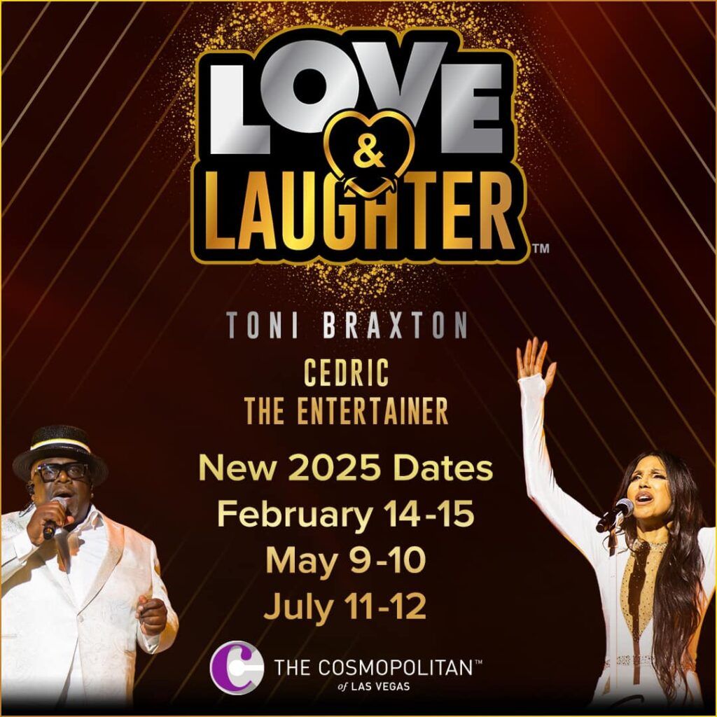 Love & Laughter Tour: Toni Braxton & Cedric The Entertainer, 9 May | Event in Las Vegas | AllEvents