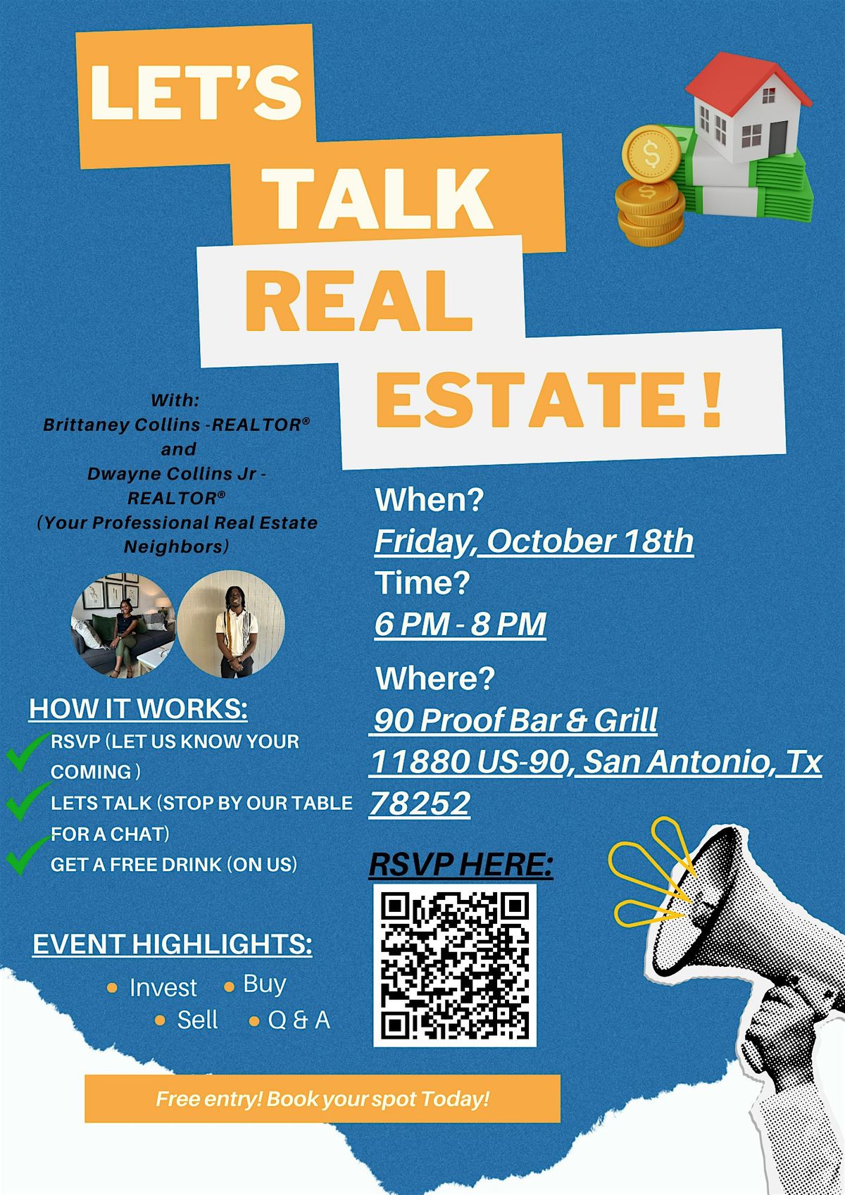 Copy of Let’s Talk Real Estate w/Britt & Dwayne !