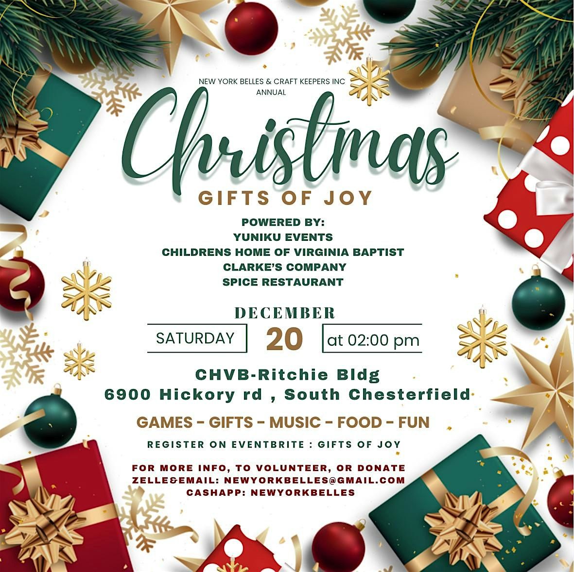 Gifts of Joy, 20 December | Event in Petersburg | AllEvents