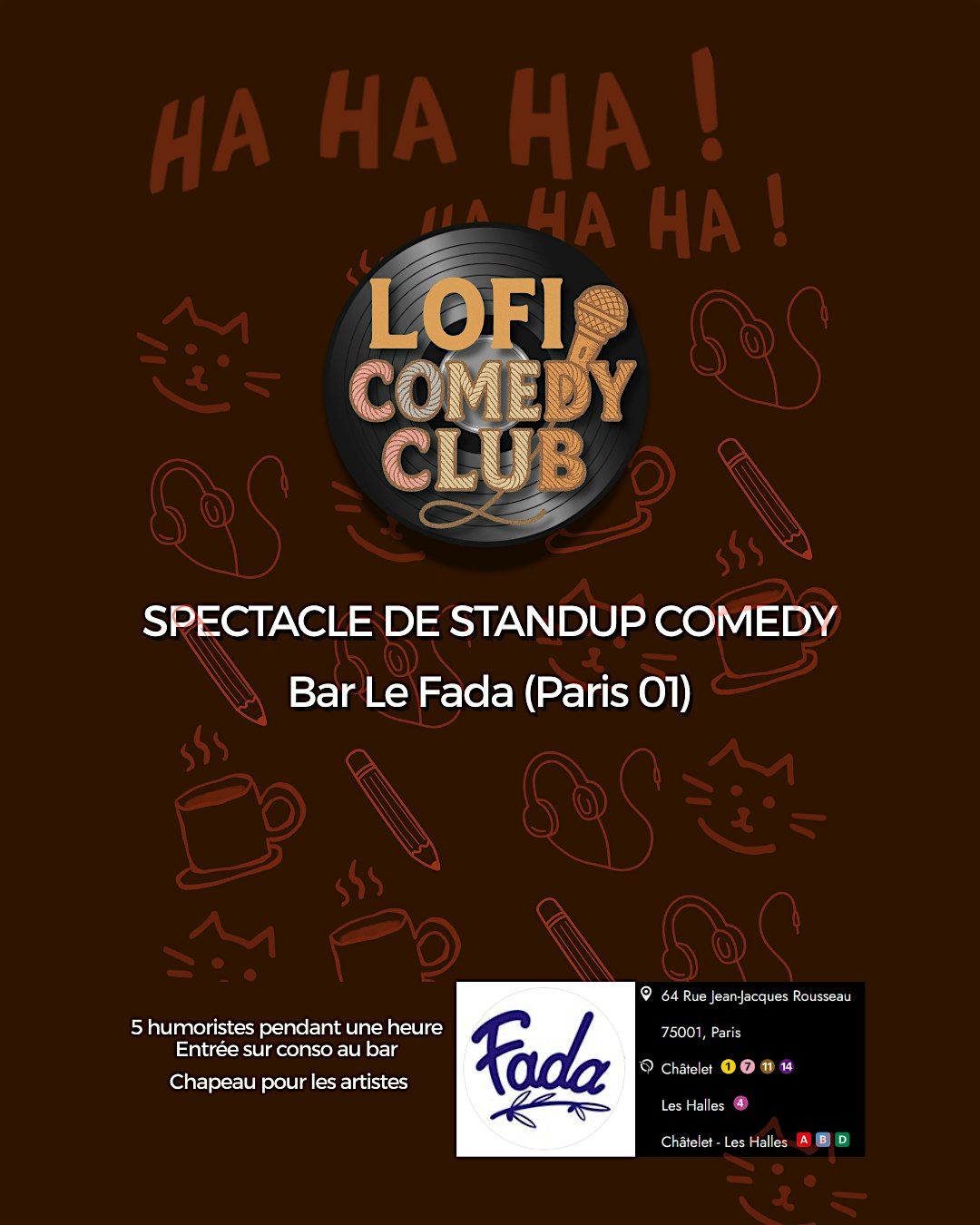 LOFI Comedy Club, 16 December | Event in Paris | AllEvents