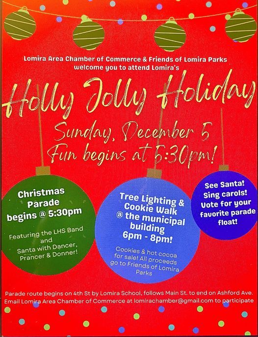 Lomira Christmas Parade 2022 Lomira Christmas Parade, December 5 2021 | Online Event | Allevents.in