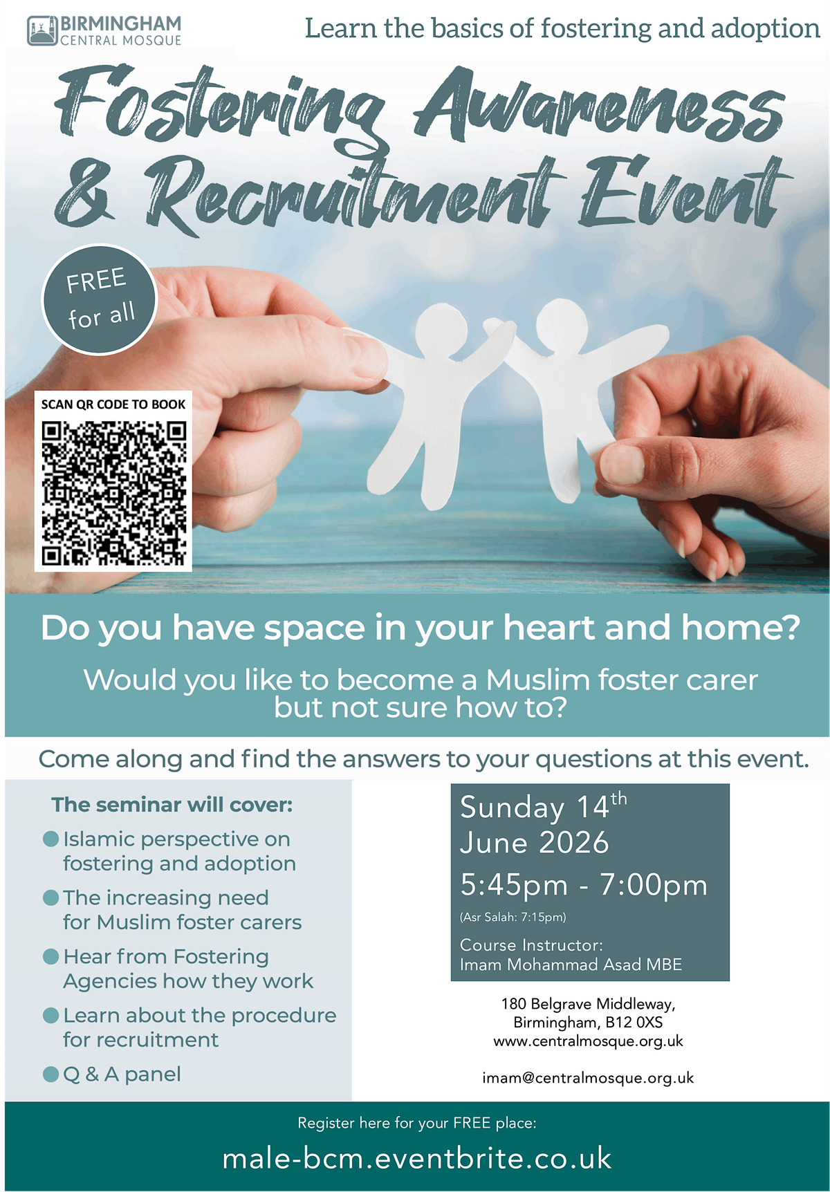 Fostering and Adoption Awareness workshop, 14 June | Event in Birmingham | AllEvents