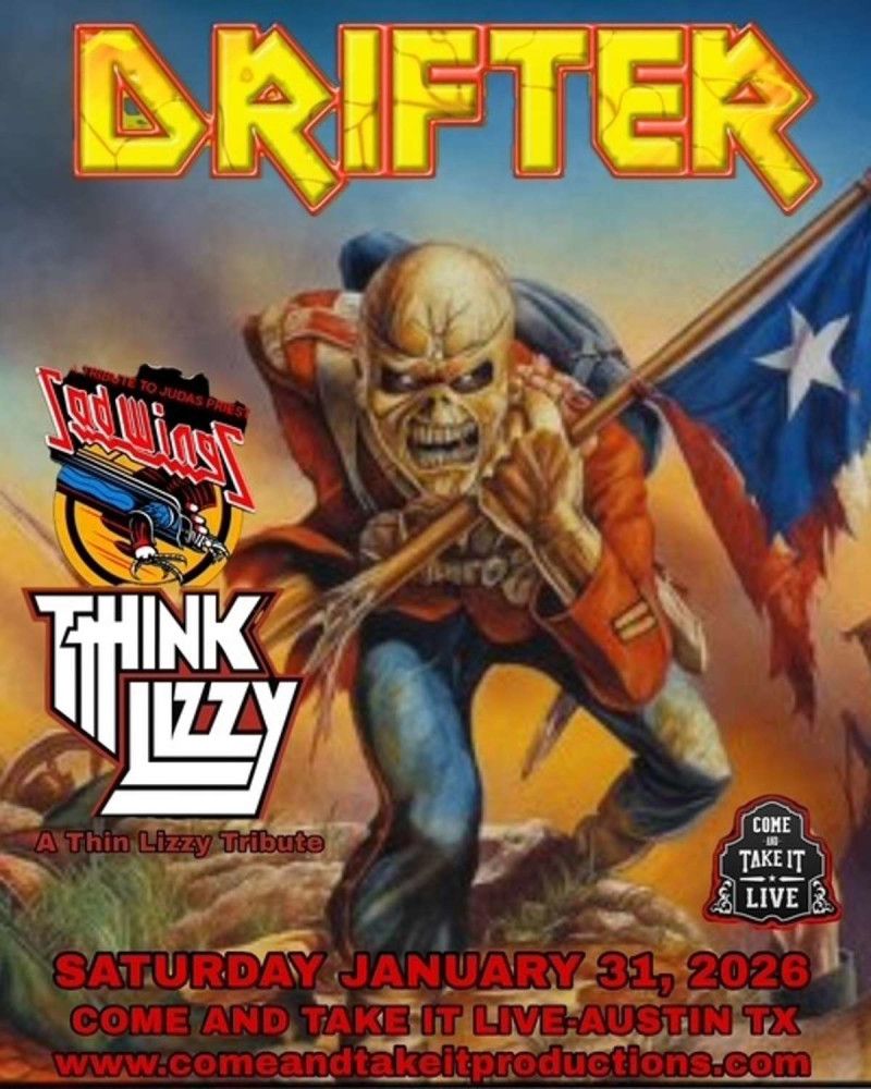 Drifter - Iron Maiden Tribute, 30 January | Event in Austin | AllEvents