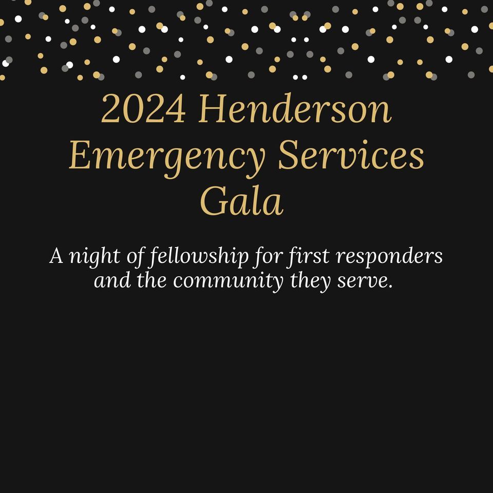 2024 Emergency Services Gala, Lumber Yard Event Center, Henderson