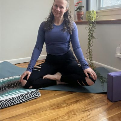 Blossom and Balance Yoga logo