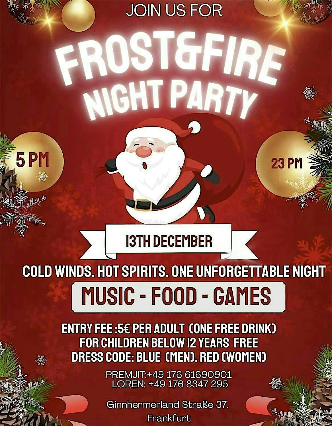 Froast &amp; Fire party