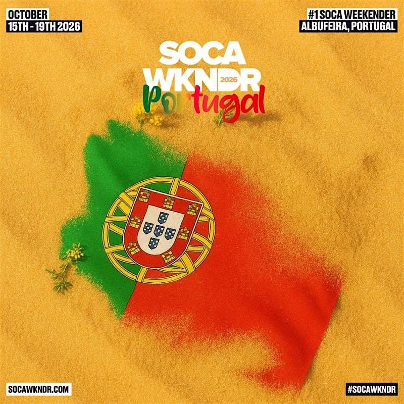 Soca Weekender Portugal 2026, 15 October | Event in Albufeira | AllEvents