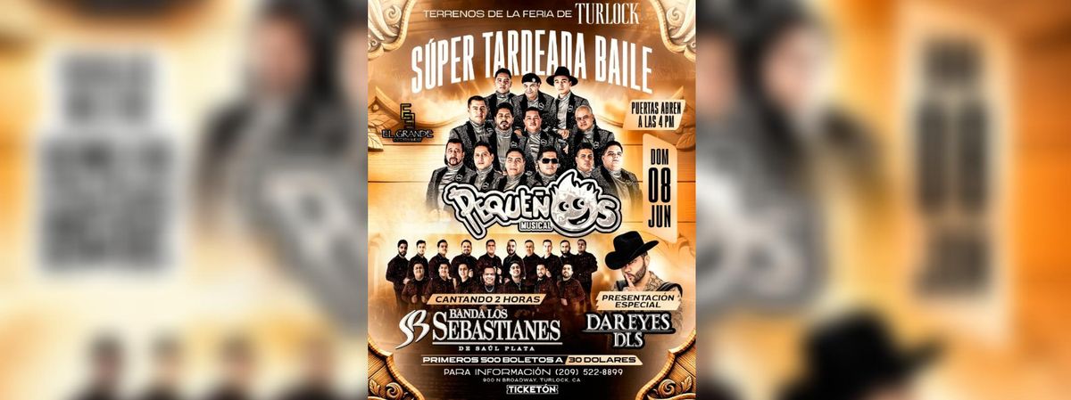 PEQUEÑOS MUSICAL, BANDA LOS SEBASTIANES & MAS , 8 June | Event in Turlock | AllEvents