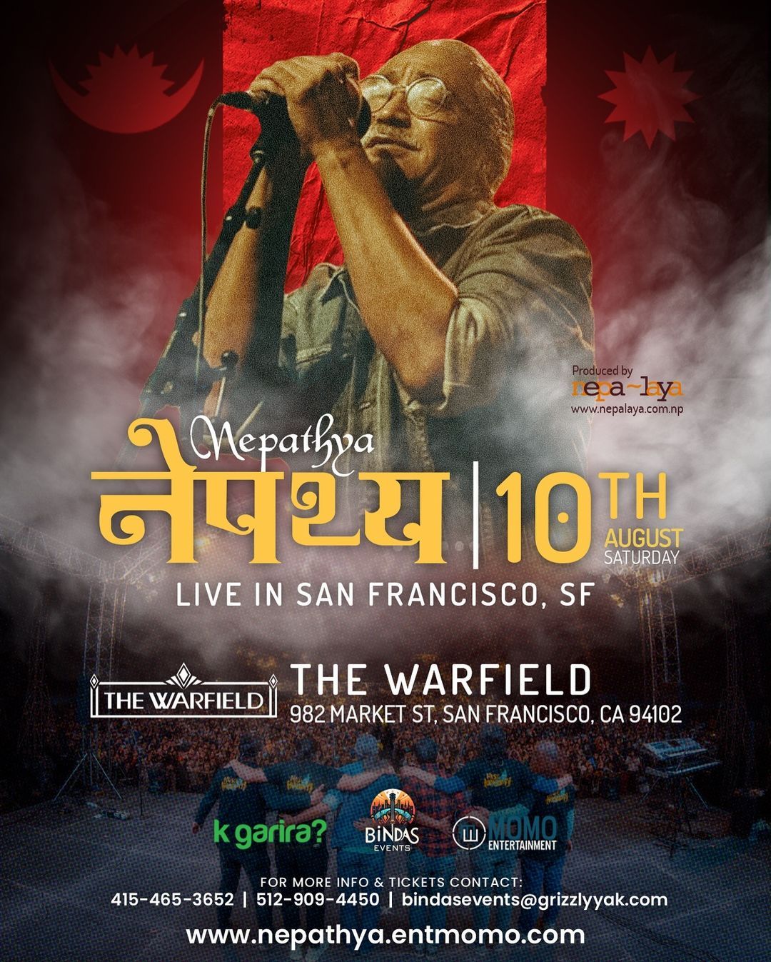 Nepathya at Vic Theatre, 7 June | Event in Chicago | AllEvents