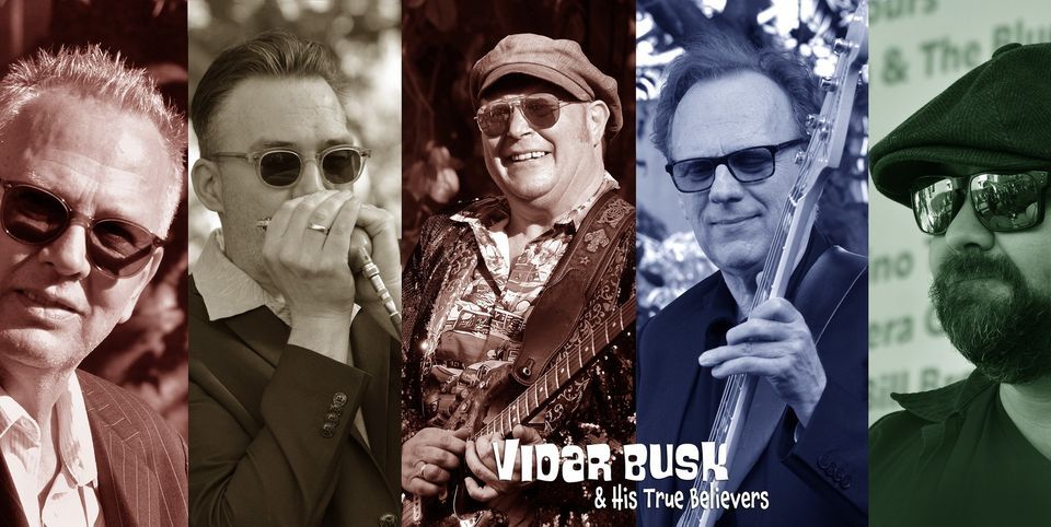 Vidar Busk & His True Believers, Kafe K, Porsgrunn, May 4 2024