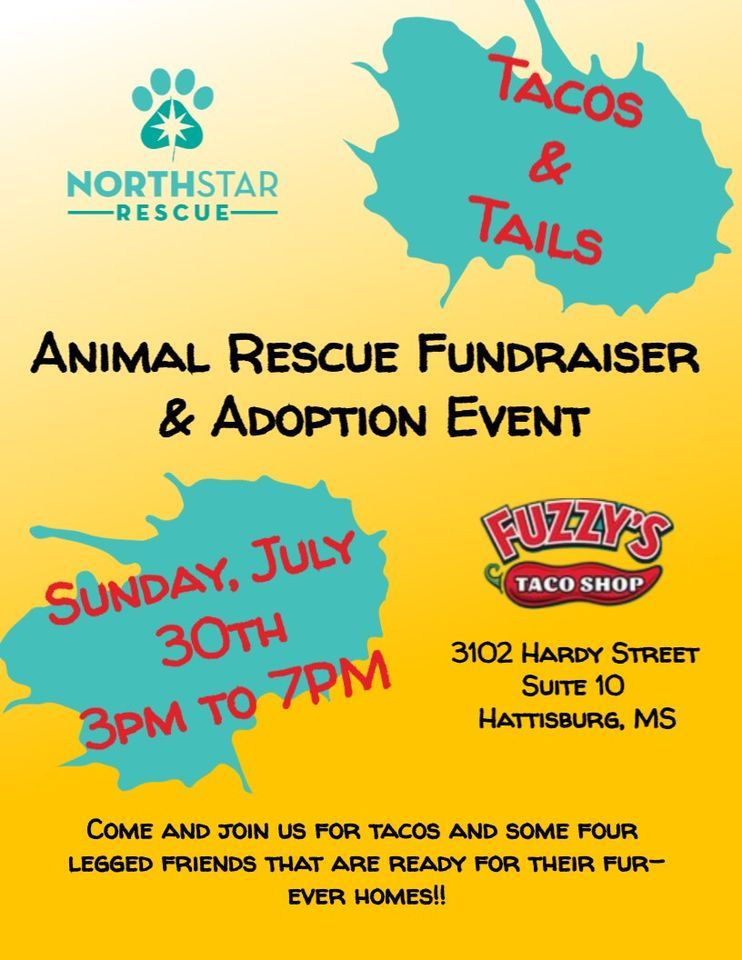 Tacos & Tails (Animal Fundraiser & Adoption Event), Fuzzy's Taco Shop