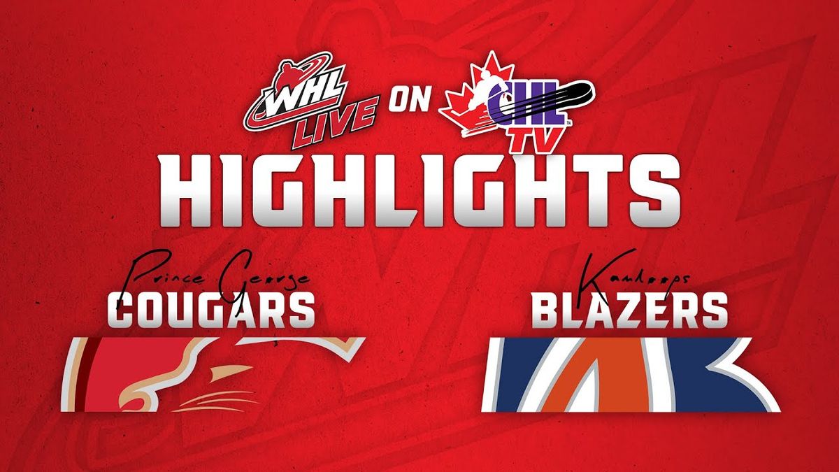 Prince George Cougars at Kamloops Blazers | Event in Kamloops | AllEvents