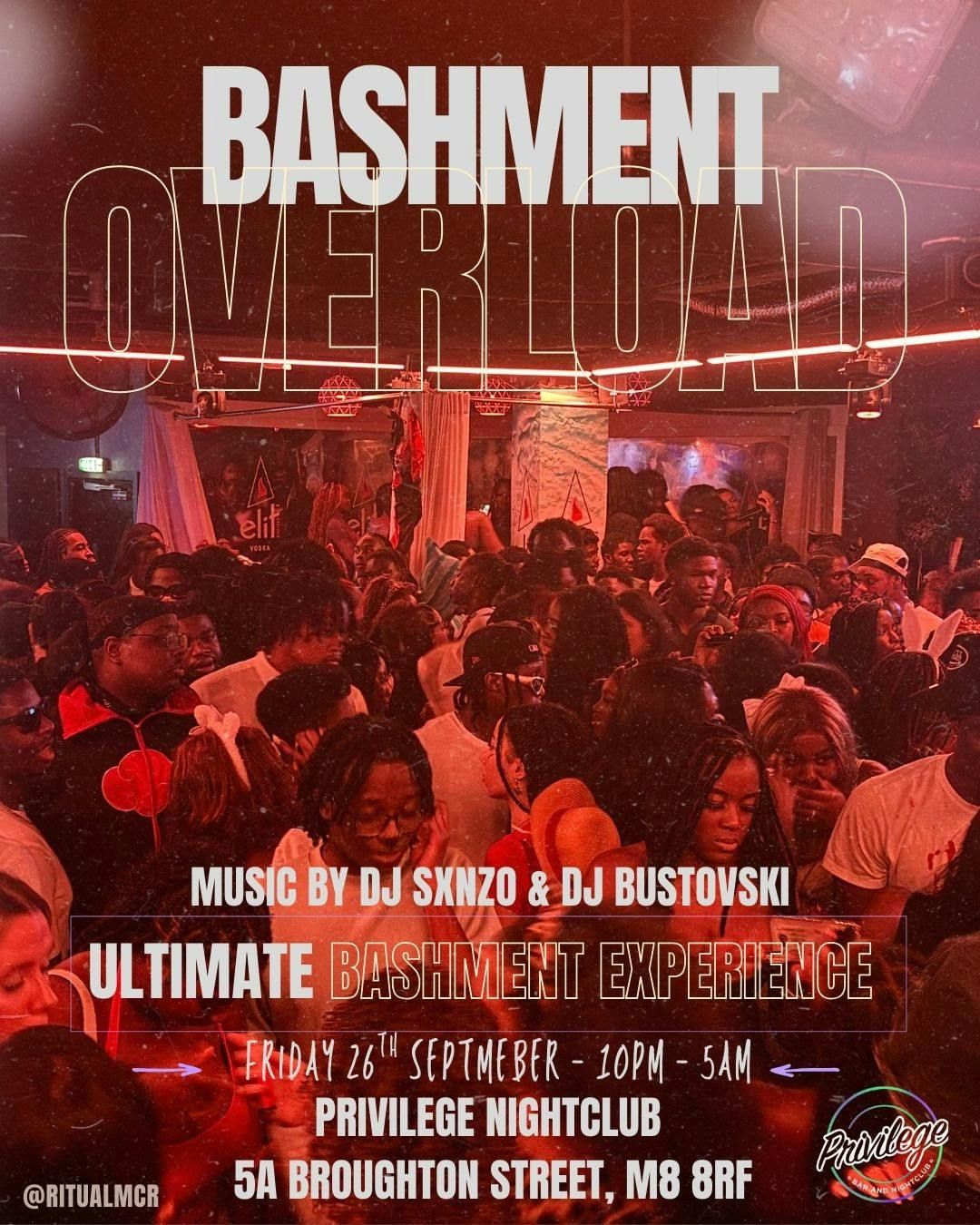 Bashment Overload , 26 September | Event in Manchester | AllEvents