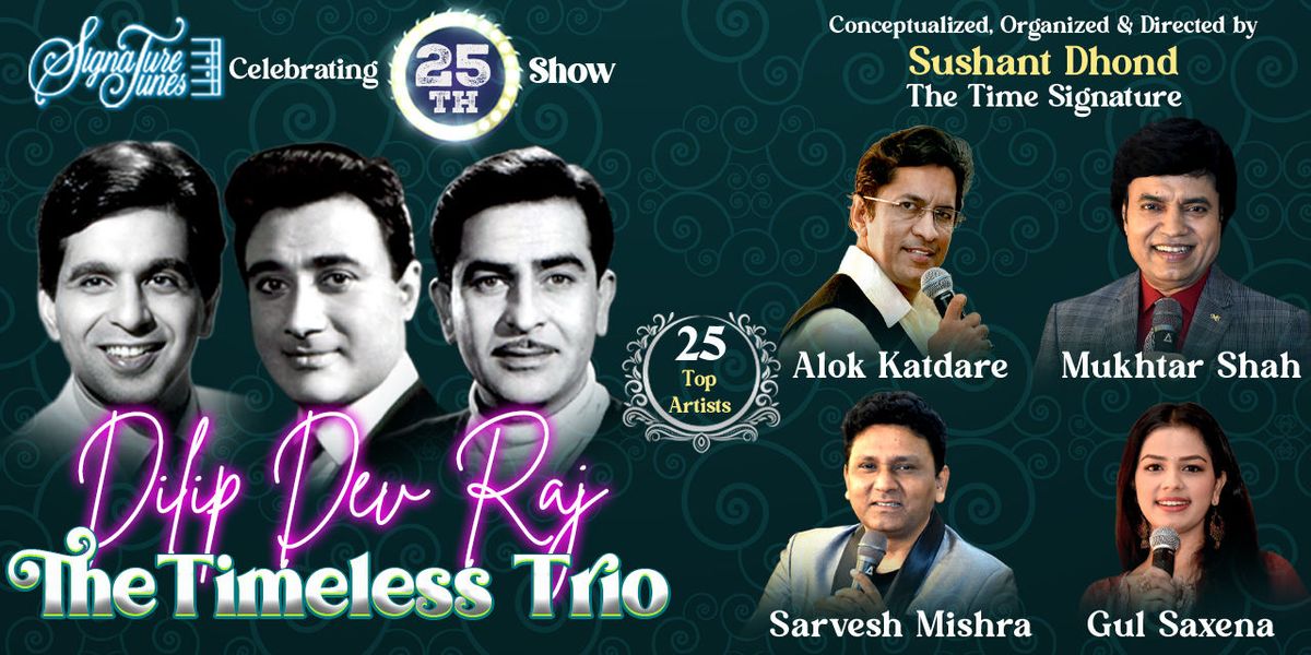 DILIP DEV RAJ-THE TIMELESS TRIO, 19 December | Event in Mumbai | AllEvents