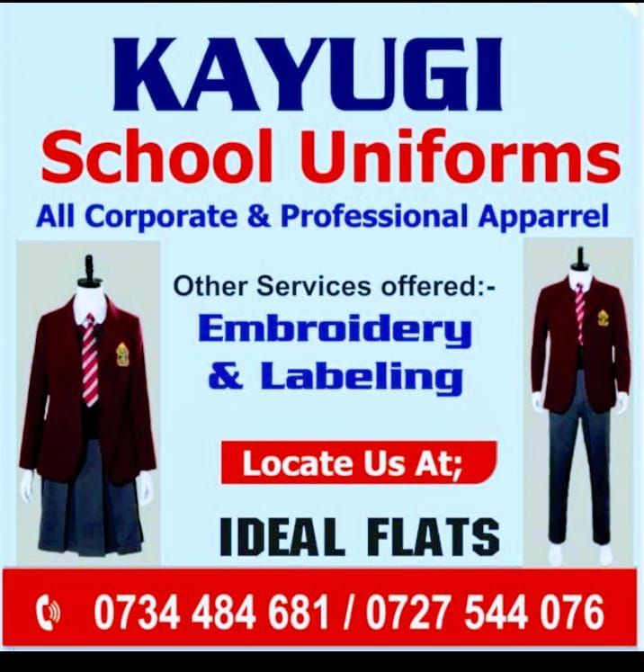 BACK TO SCHOOL UNIFORMS , Nairobi West Nrb Kenya, December 19 2023