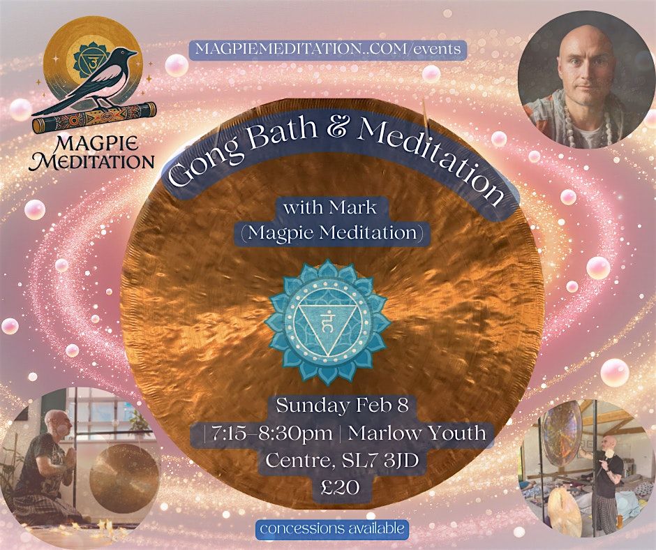 Marlow Meditation and Gong Bath, 8 February | Event in Marlow | AllEvents