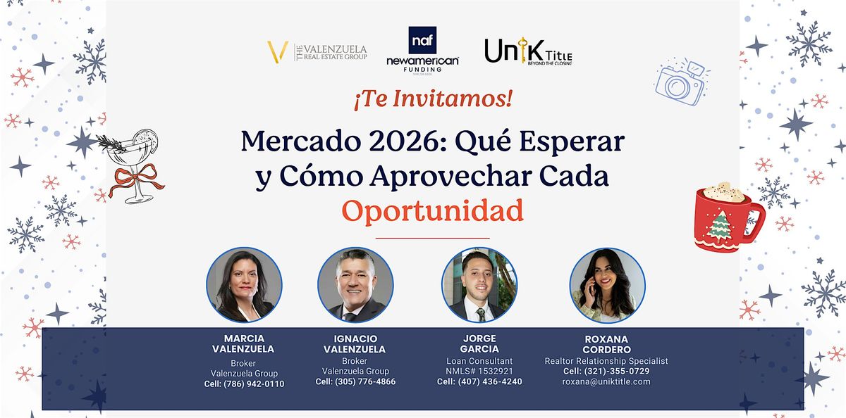 Mercado 2026: Qué Esperar y Cómo Aprovechar Cada Oportunidad, 11 December | Event in Orlando | AllEvents
